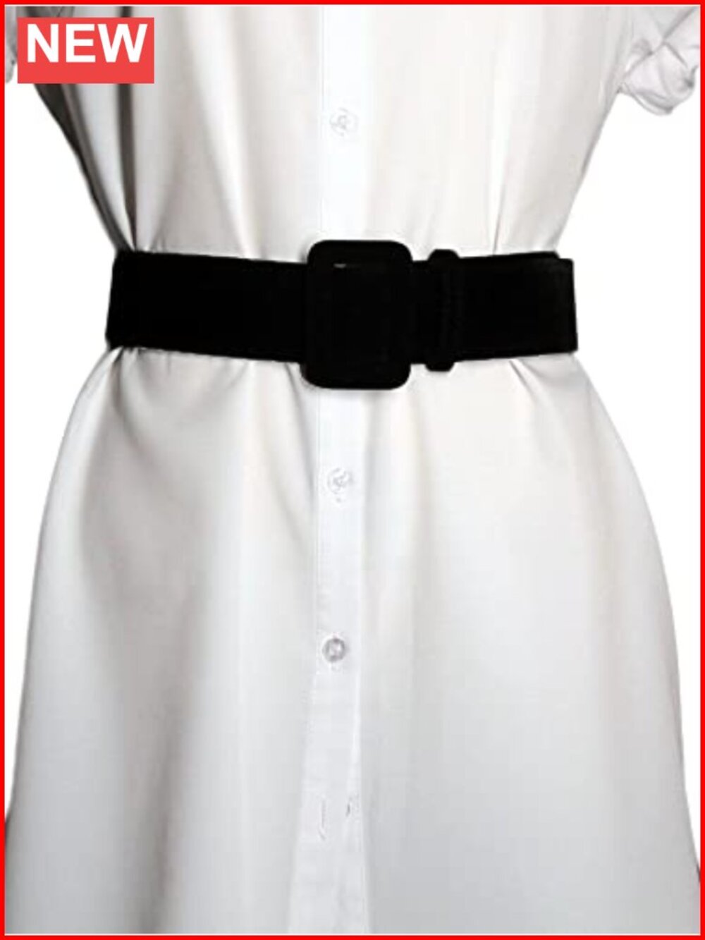 Velvet Wide Waist Belt Cinch Corset High Waist Dress Belt Buckle